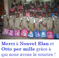 Merci à Nouvel Elan et OPM!